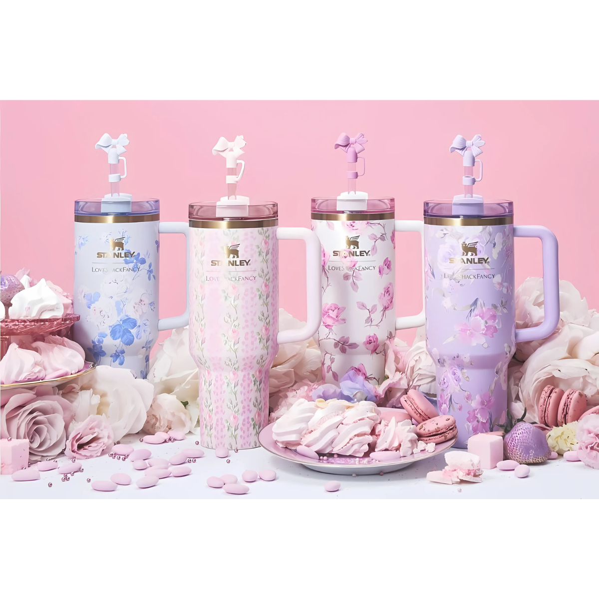 Authentic Stanley x LoveShackFancy™ Floral Quencher Tumbler