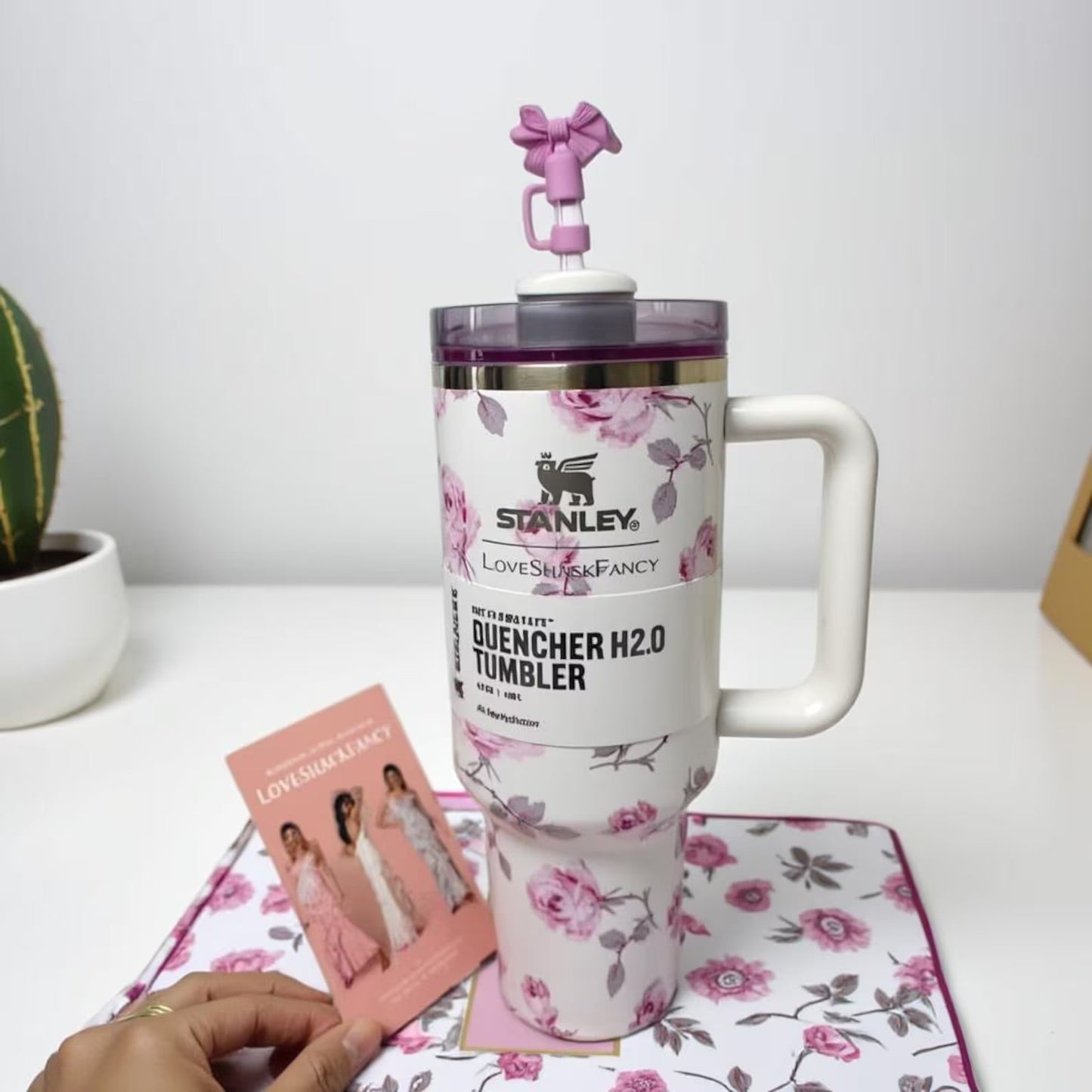 Authentic Stanley x LoveShackFancy™ Floral Quencher Tumbler