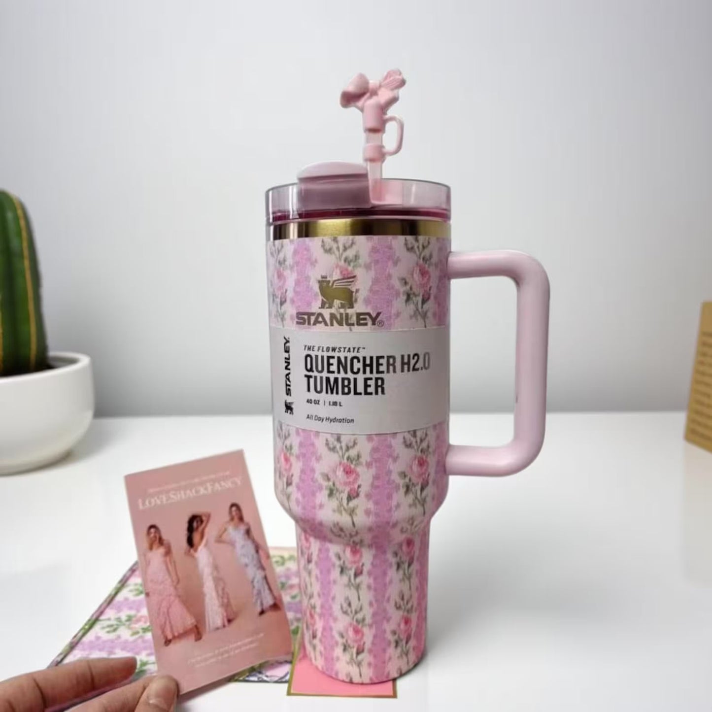 Authentic Stanley x LoveShackFancy™ Floral Quencher Tumbler