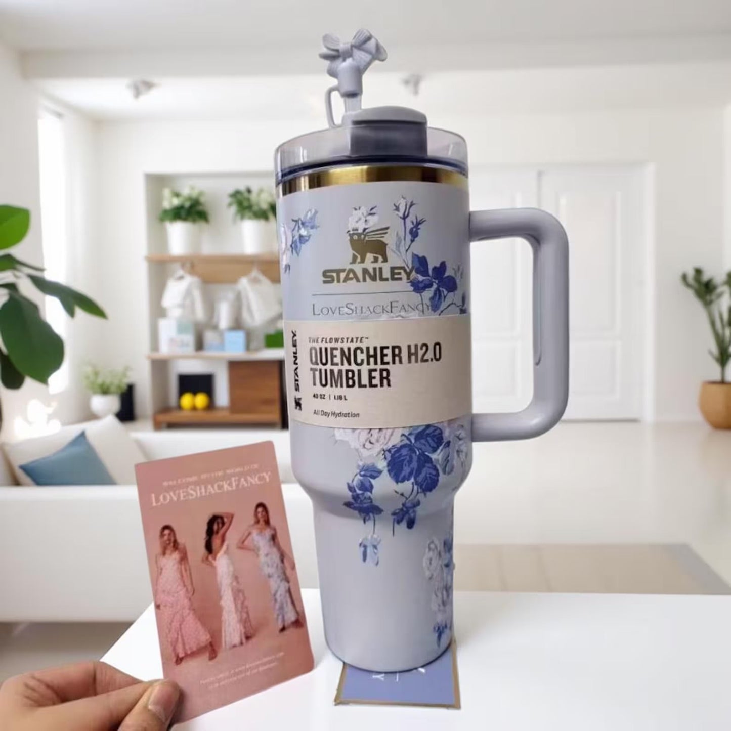 Authentic Stanley x LoveShackFancy™ Floral Quencher Tumbler
